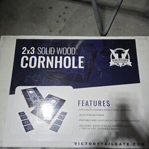 Dallas Cowboys Tailgate Solid Wood Cornhole Set